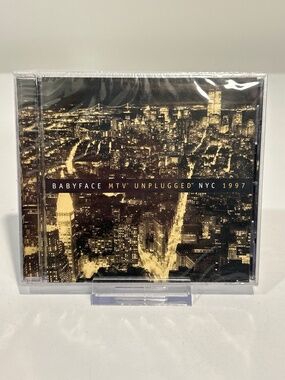 🤯5 for $20🤯 Babyface “MTV Unplugged NYC 1997” CD [R&B Pop]